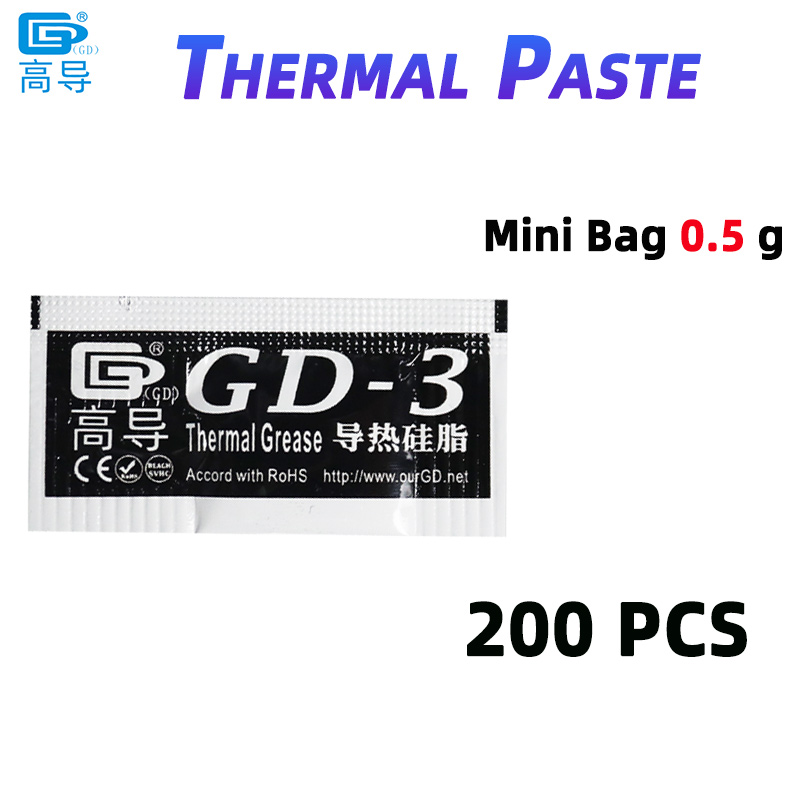 Net Weight 0.5 Gram 200 PCS Gr - Thermal Paste ulasan dan harga
