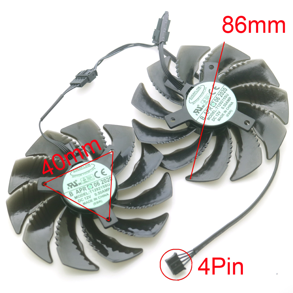 T129215SU 12V 0.50A 86mm VGA F - Cpu Heatsink ulasan dan harga