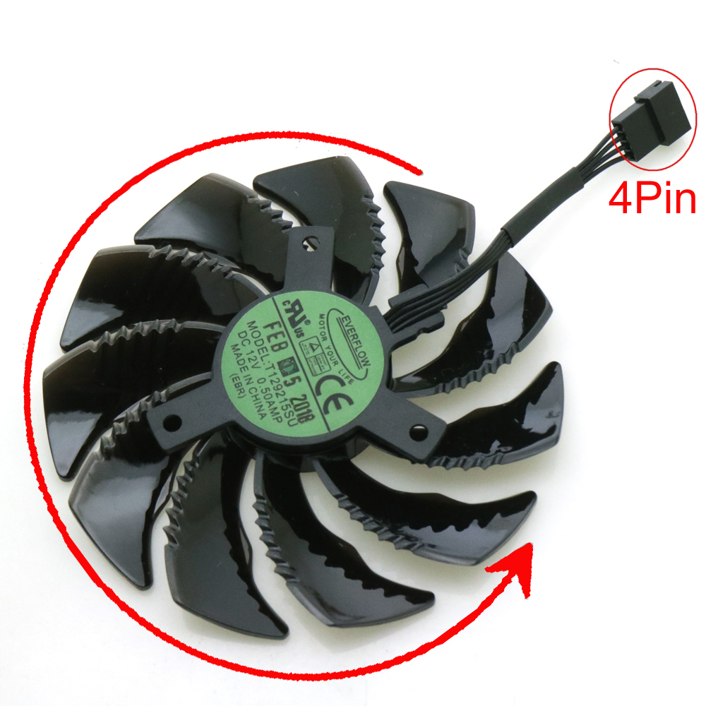 T129215SU 12V 0.50A 86mm VGA F - Cpu Heatsink ulasan dan harga