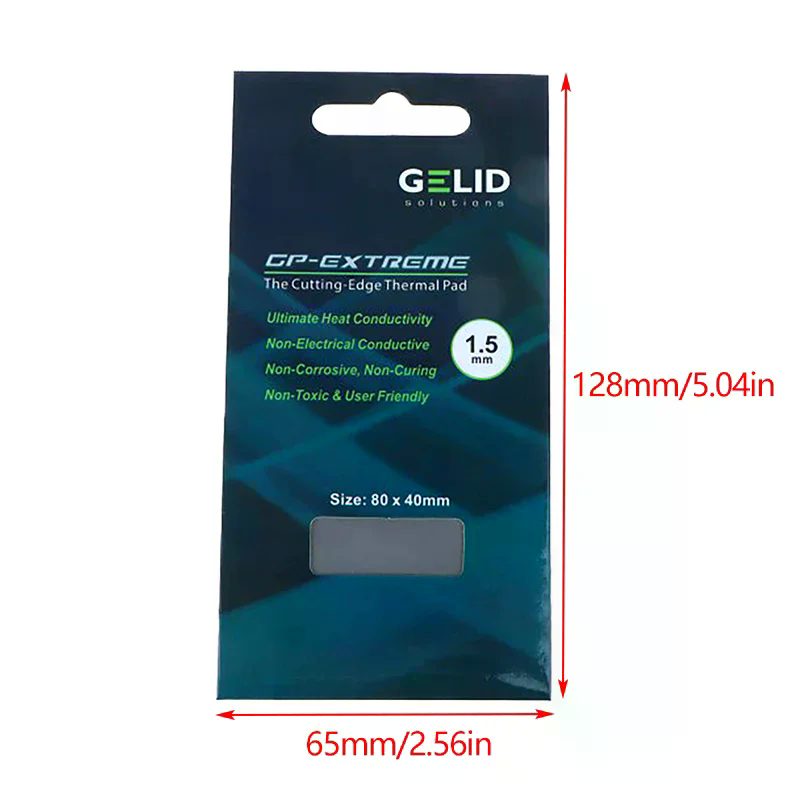Gelid 15w/mk Thermal Pad Cpu/g - Thermal Paste ulasan dan harga