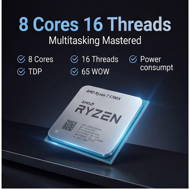 AMD Ryzen 7 5700X Processor Fo - Cpu Fan ulasan dan harga