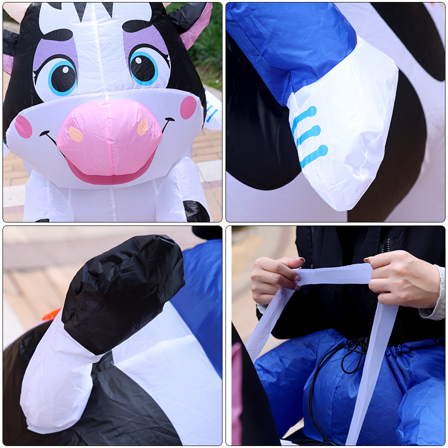 Halloween Bull Shaped Inflatab - Case Fan ulasan dan harga