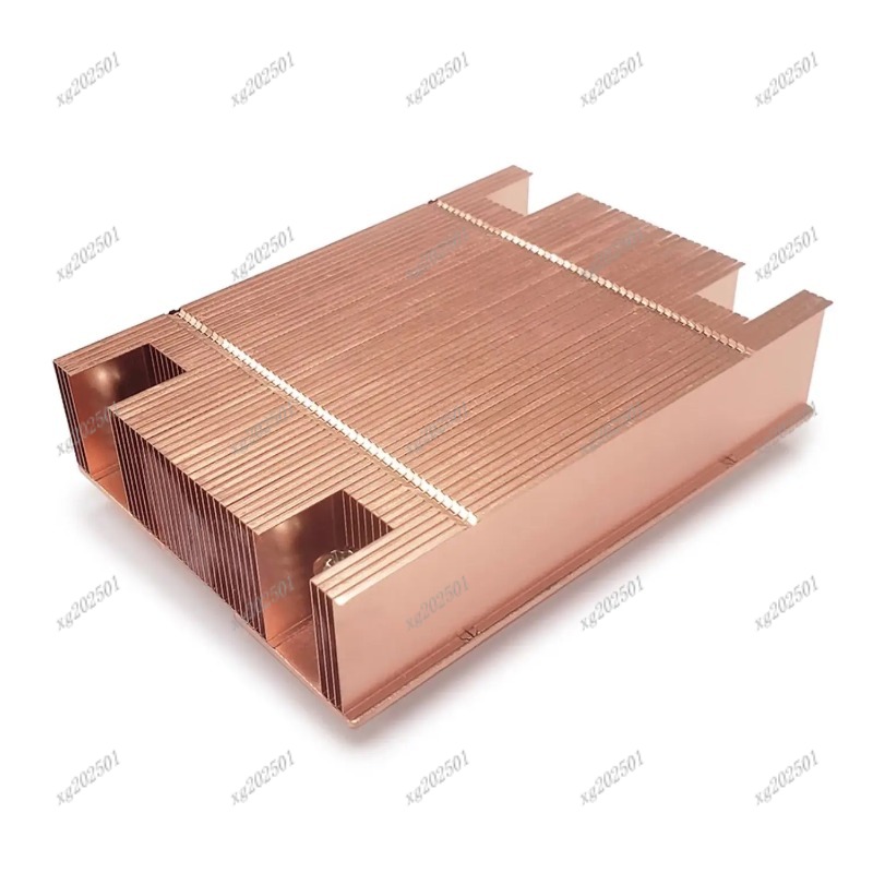 Pure Copper 1U CPU Heatsink wi - Cpu Heatsink ulasan dan harga