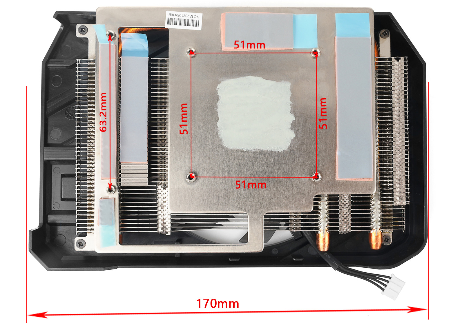 95MM GAA8S2H GPU Graphics Card - Cpu Fan ulasan dan harga