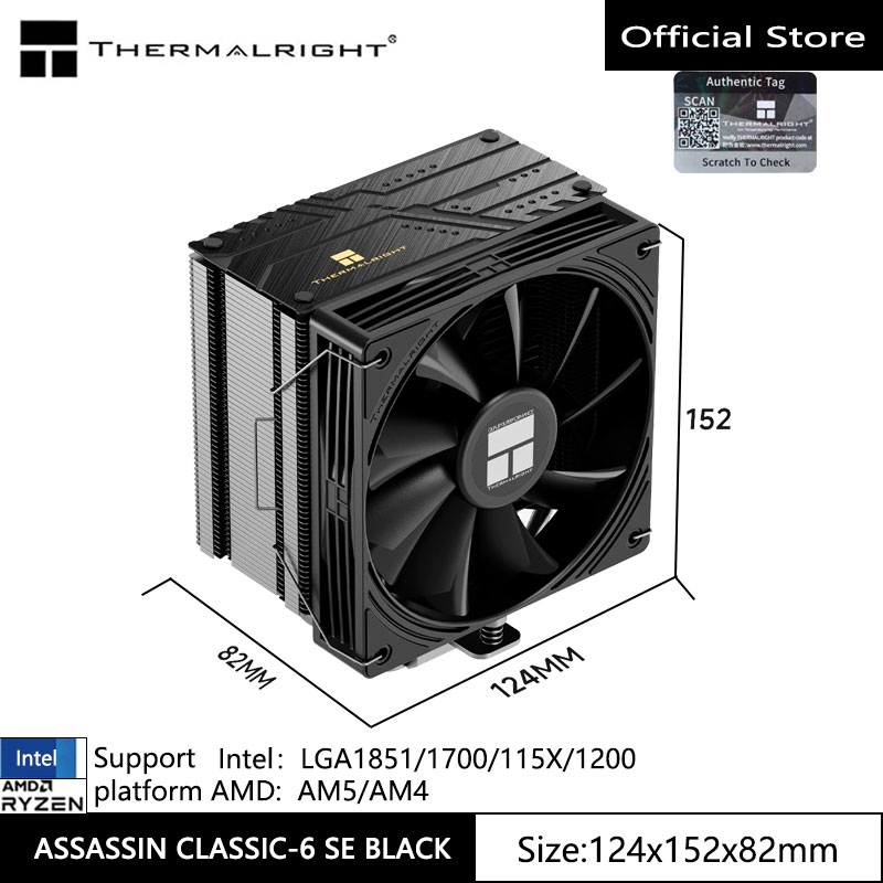 Thermalright ASSASSIN CLASSIC- - Cpu Heatsink ulasan dan harga