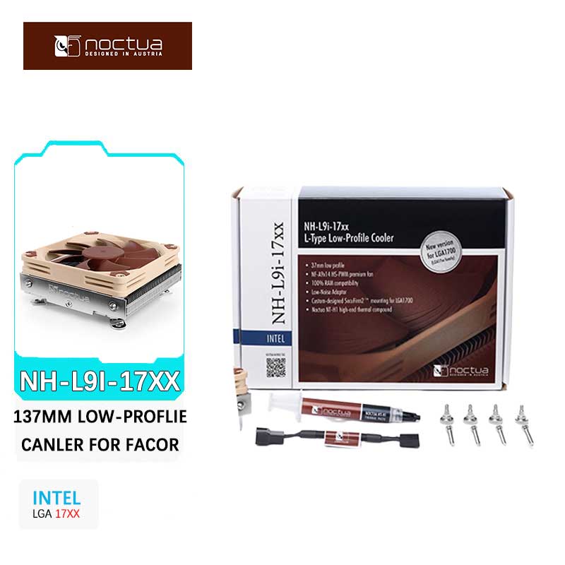 Noctua NH-L9i-17xx 2-heat pipe - Air Cooler Cpu ulasan dan harga