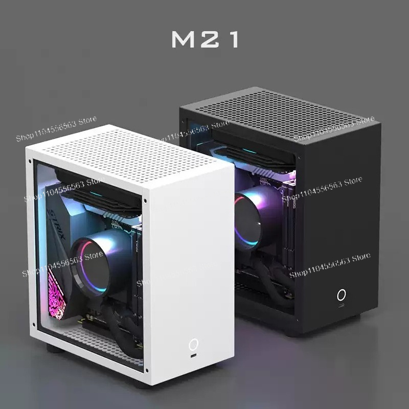 M21 / M31 Mini ITX Computer Ca - Aio Liquid Cooler ulasan dan harga
