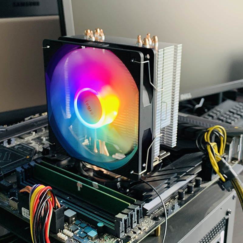 X99 Tower CPU Cooler 4 Heatpip - Cpu Heatsink ulasan dan harga