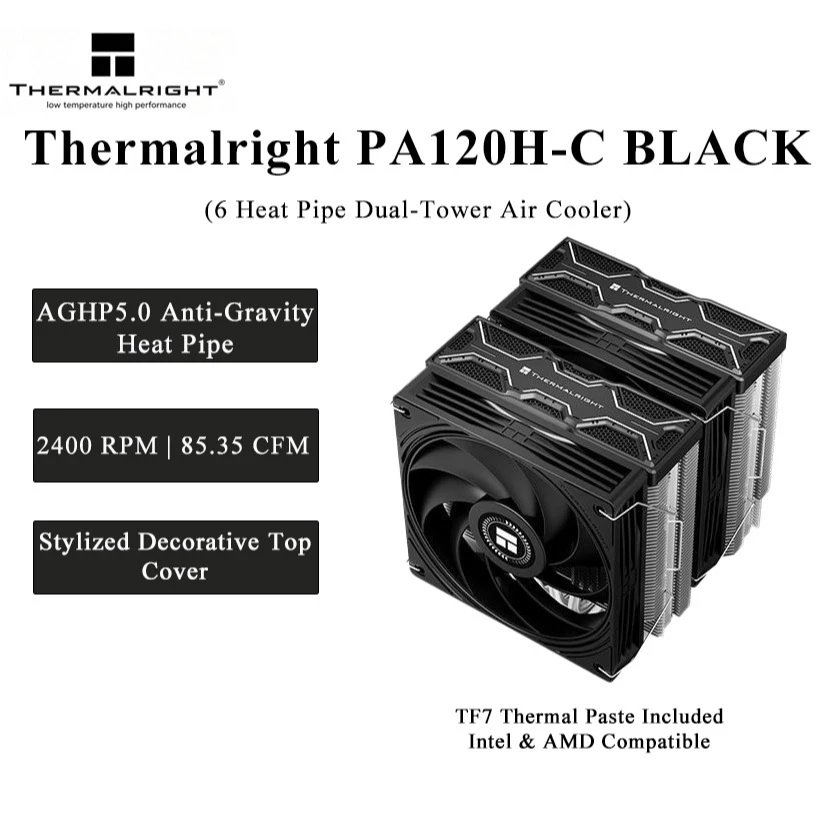 Thermalright PA120H‑C BLACK Du - Thermal Paste ulasan dan harga