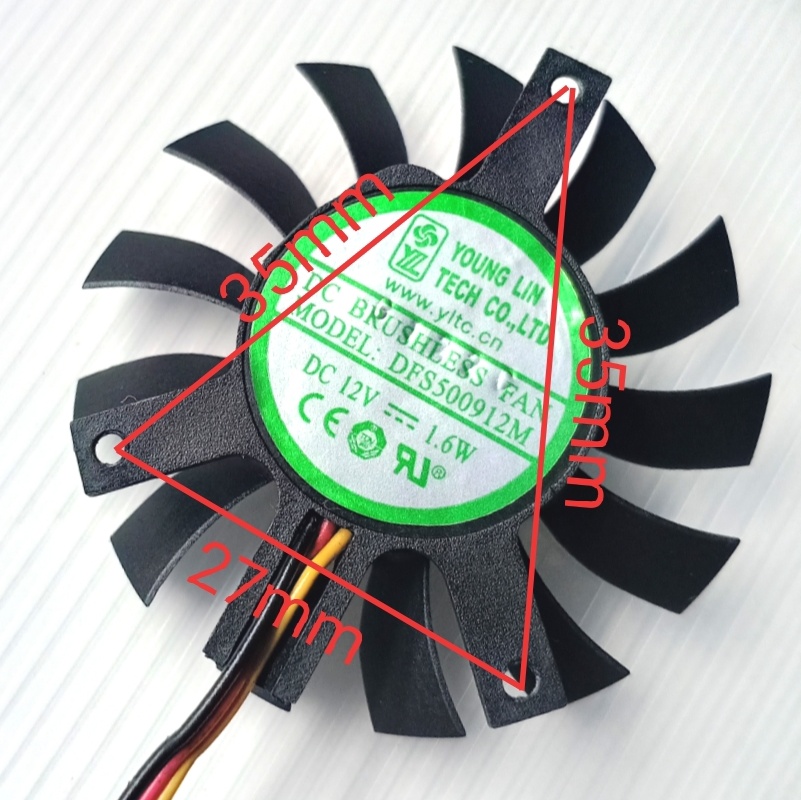 1PC New for DFS500912L DFS5009 - Cpu Fan ulasan dan harga