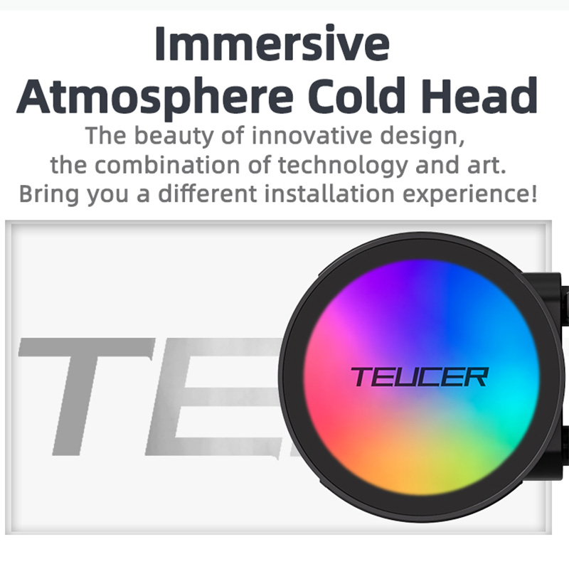 TEUCER AF-120 Water Cooler 12c - Aio Liquid Cooler ulasan dan harga