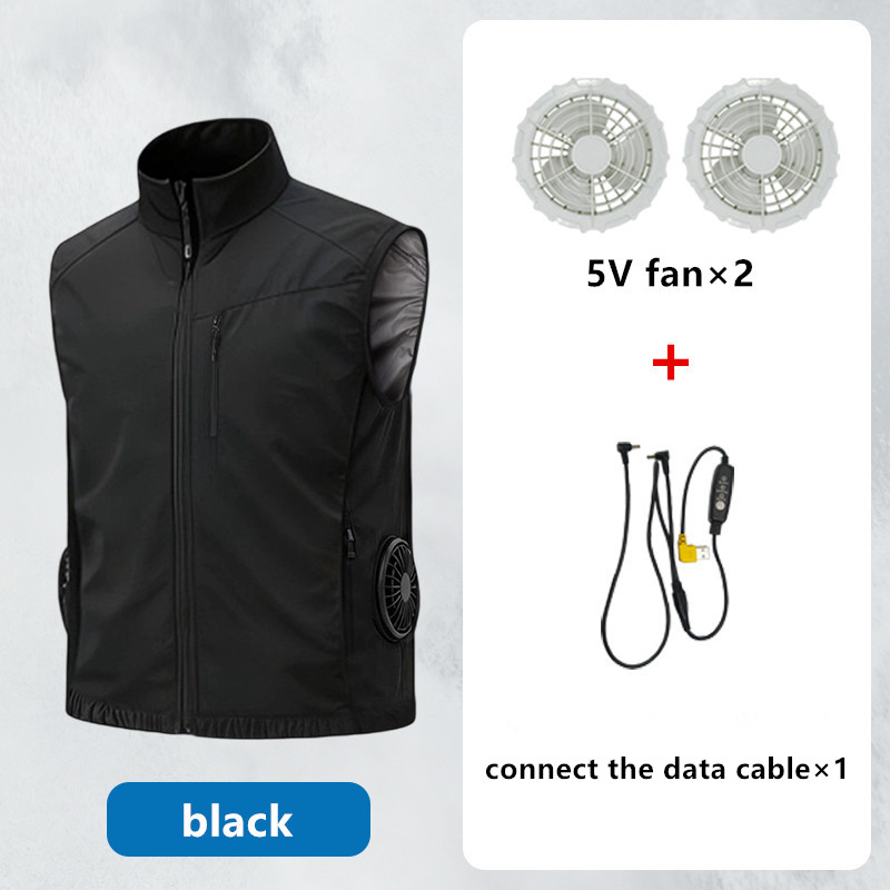 Summer Men'S Heatstroke Preven - Case Fan ulasan dan harga