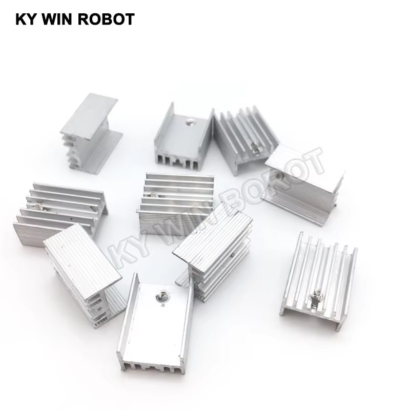 10pcs Aluminium TO-220 Heatsin - Heatsink ulasan dan harga